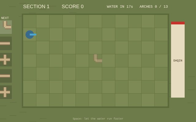 Aqueduct gameplay