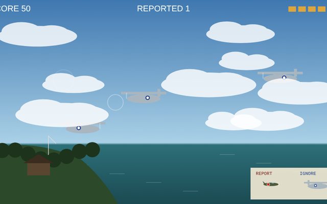 Coastwatcher gameplay