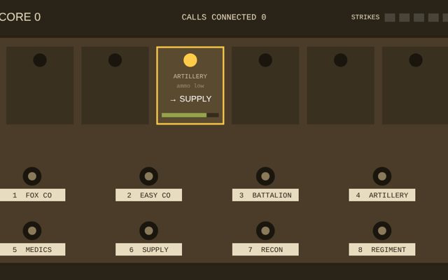 Field Telephone gameplay