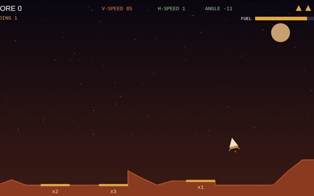 Red Dust Landing gameplay