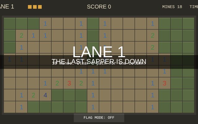 Sapper gameplay